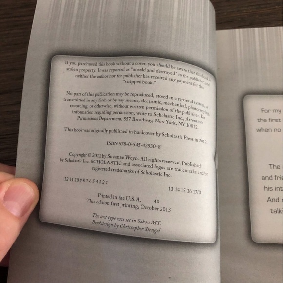 The Bar Code Prophecy by: Suzanne Weyn paperback book - Picture 2 of 5